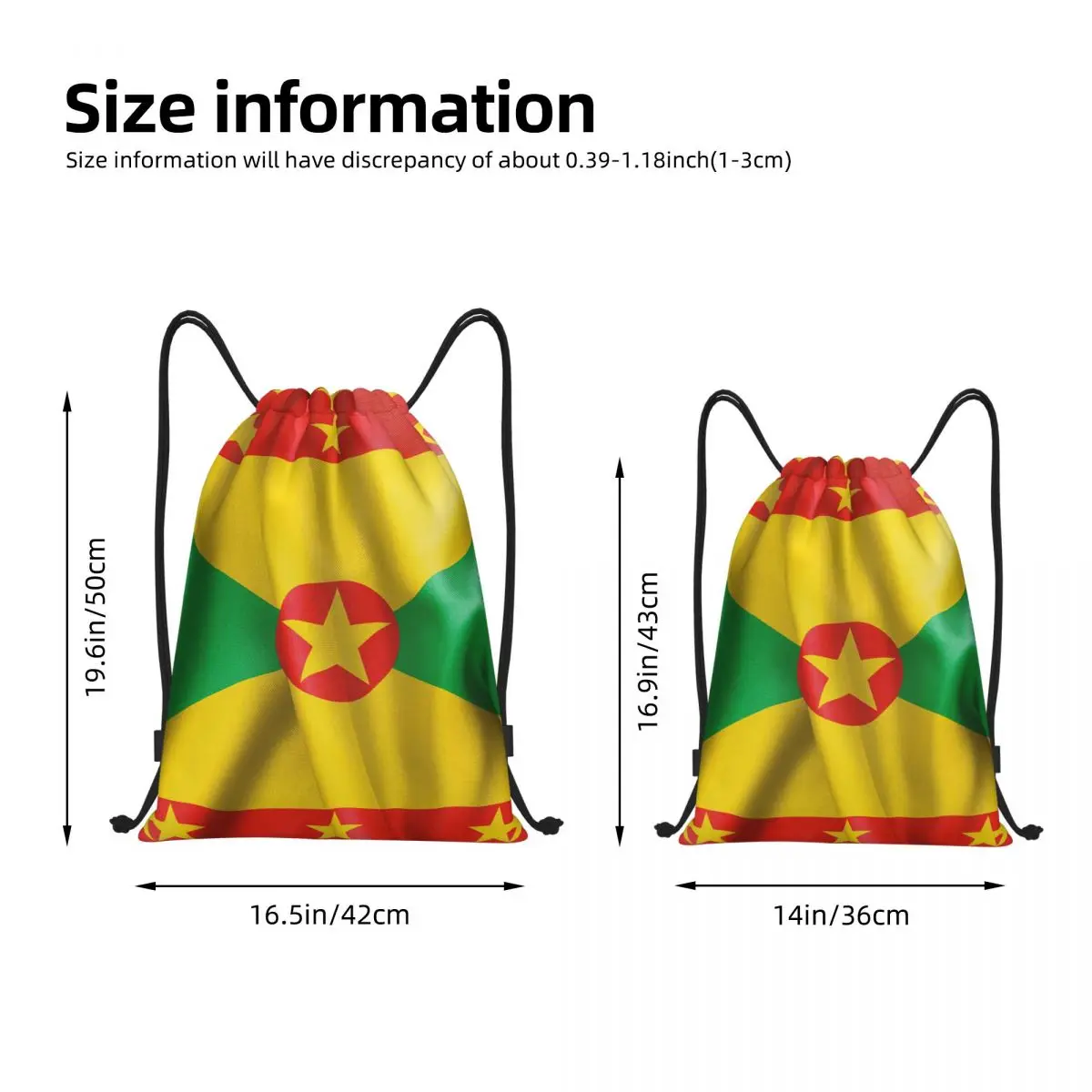 Рисунок 2 - Флаг Гренады Сумки на шнурке