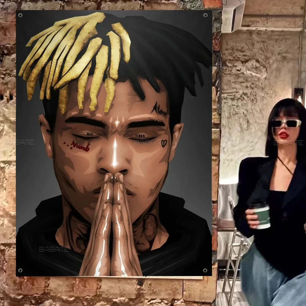 X-XXXTENTACIONES-горячий рэпер высококачественный баннер с принтом художественная