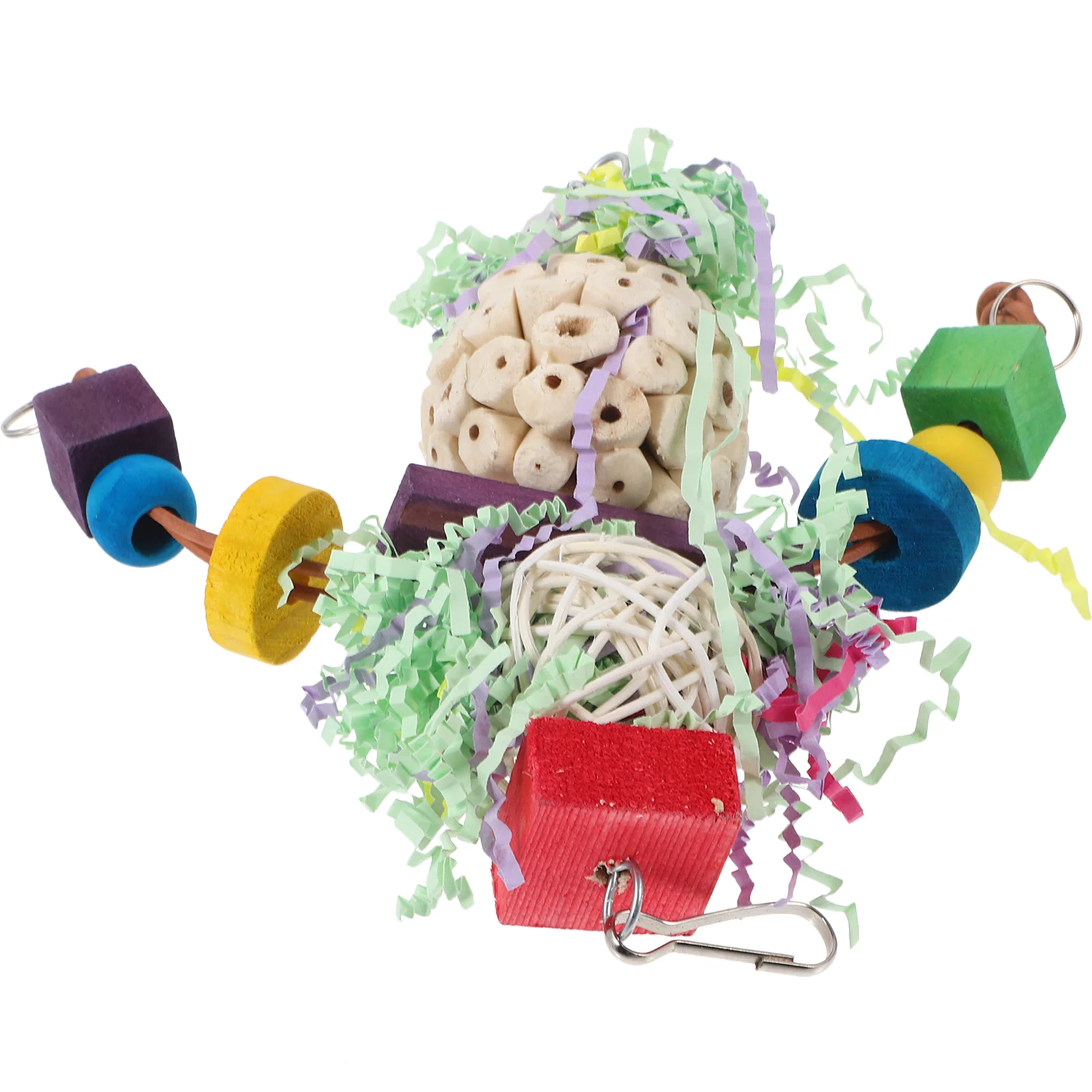 

Bird Shredding Toy Parrots Chew Toy Hanging Toy Bird Cage Hanging Plaything