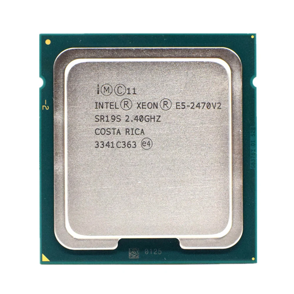 

Процессор Intel Xeon E5 2470v2 E5 2470 v2, 2,4 ГГц, десятиядерный, двадцать потоков, 25 Мб, 95 Вт, LGA 1356