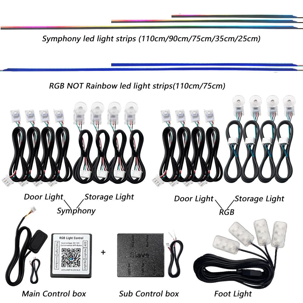 18 в 1 полноцветная симфоническая фотосессия детали для автомобиля аксессуары