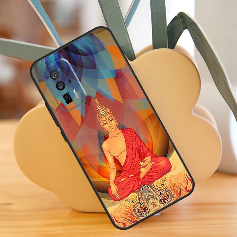 Будда Budha чехол для Xiaomi 13T 11T 12T Pro 13 14 Ultra 12 Lite POCO F6 F5 X6 M6 X3 X5 M5s F3 Обложка