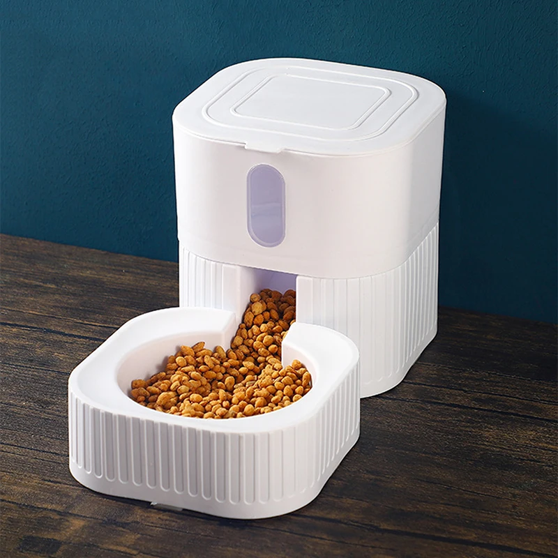 

Luxury Pet Cat Dog Bowl Auto Feeder Waterer Drinker Dish Food Water Storage Dispenser Filter Fountain Pet Dog Cat Supplies