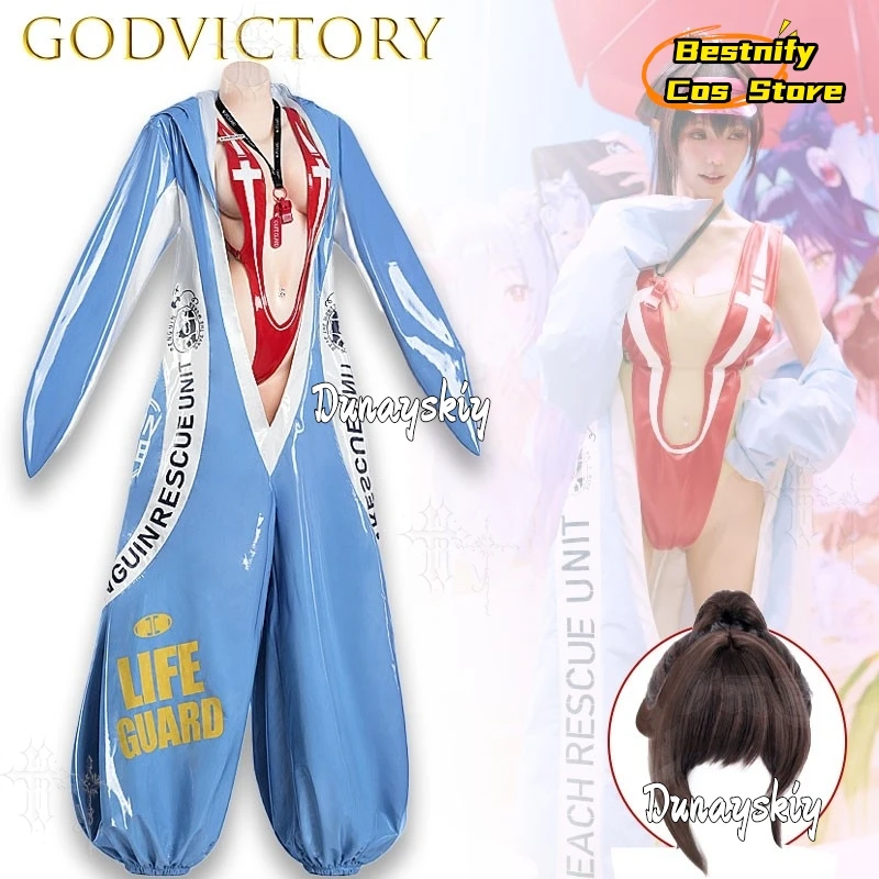 Фото CR8.3*GoddVictory Косплей-костюм Марсианы из игры, полный комплект, наряд персонажа, для Комик-Кона, Хэллоуина, фотосессий, пляжный стиль, женский. №2