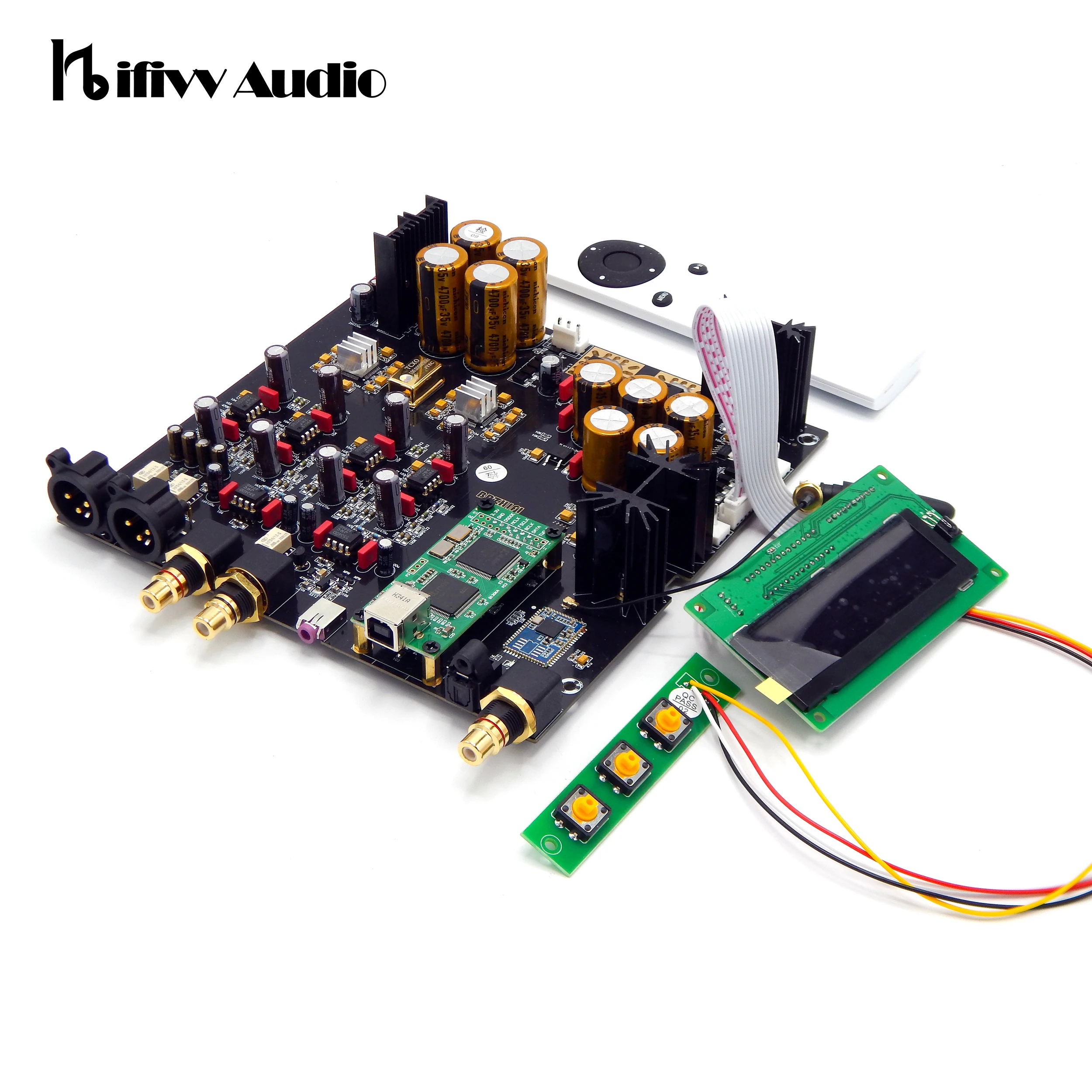 Hifi Home Audio Dual Core ES9038PRO Bluetooth 5 0 декодирование готовой платы с USB-картой и