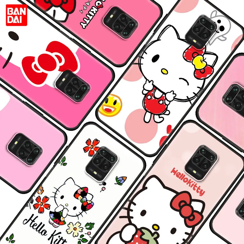 

Hello Kitty Wallpaper Case for Xiaomi Redmi Note 7 8 9 9s 10 11 8T 11T Pro Plus 5G 4G Silicone Casing Fashion Cover Luxury Thin