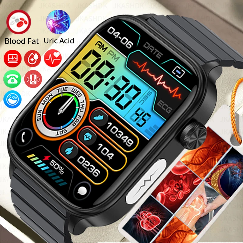 Умные часы JKASHDK с функцией ЭКГ