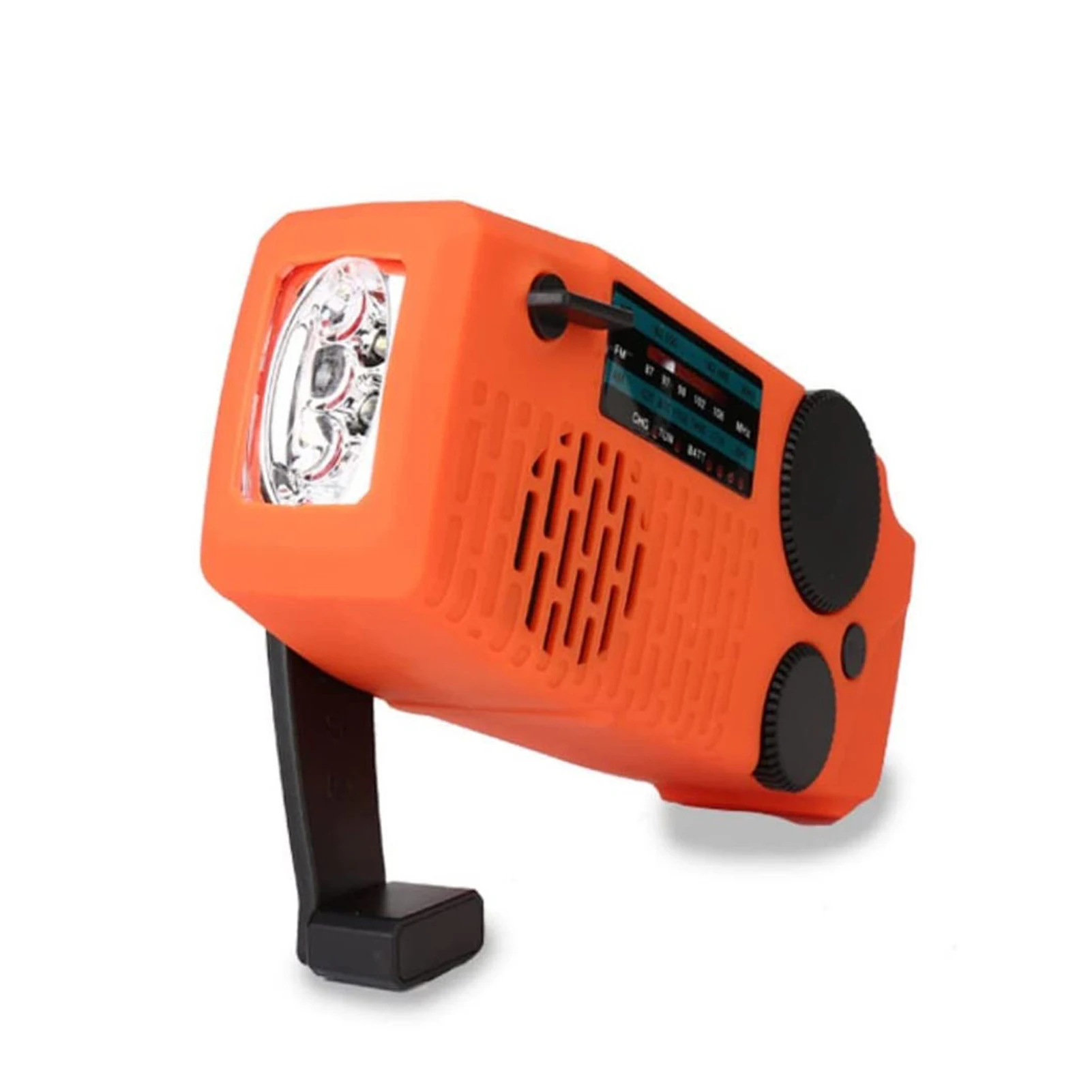 

2000mAH Emergency Weather Radio AM/FM/WBPortable Weather And Emergency Alert Radio Hand Crank Multifunctional Solar Charging For
