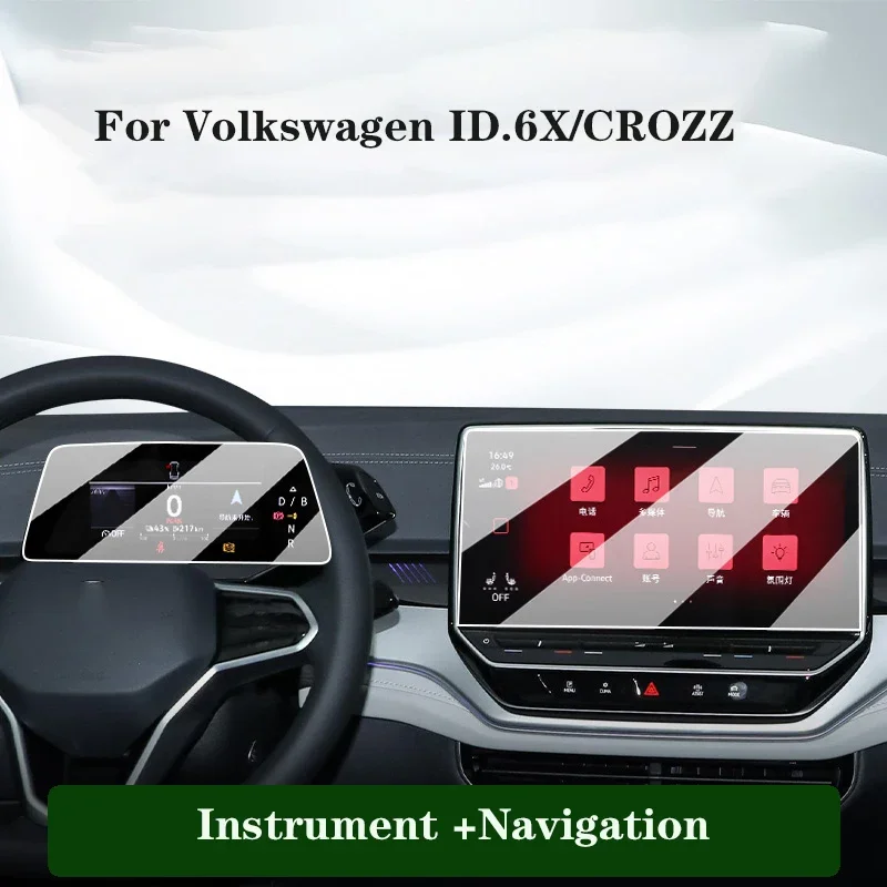 Фото Для VW Volkswagen ID.3 ID3 ID.4X ID4X CROZZ ID.6X ID6X CROZZ 2023, защитная пленка из закаленного стекла, сенсорный экран, автомобильные аксессуары №3