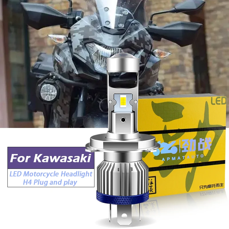 1 шт. CANbus для Kawasaki Versys-X 300 H4 HS1 9003 светодиодные линзы мотоцикла лампа