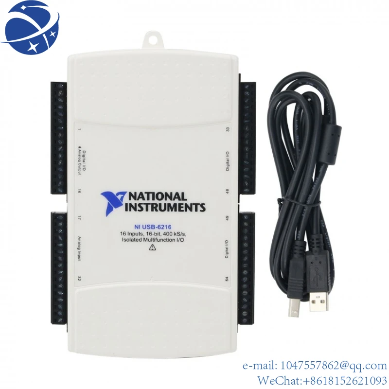 

Yun YiUSB-6216 OEM DAQ USB 16 входов 16 бит 400KS/s Изолированная многофункциональная карта сбора данных I/O для NI