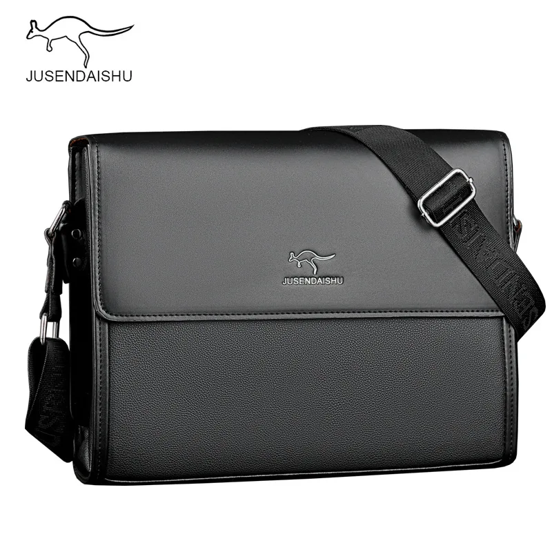 New Business Men Messenger Bags Vintage Leather Classical Crossbody Shoulder Bag For Male Brand Casual Man Handbags Fashion Bags