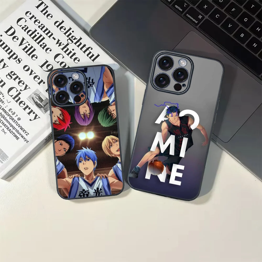 Чехол для телефона Kuroko No Basket Anime Aomine Daiki iPhone 16 15 14 13 12 11 PRO MAX PLUS Mini TPU мягкий приятный