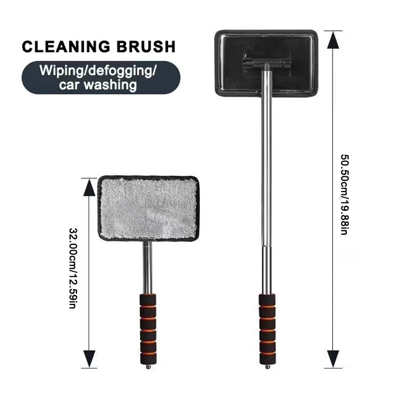 

Щетка Для Удаления Льда С Лобового Стекла Автомобиля С Телескопической Ручкой, Инструмент Для Удаления Пыли С Длинной Ручкой