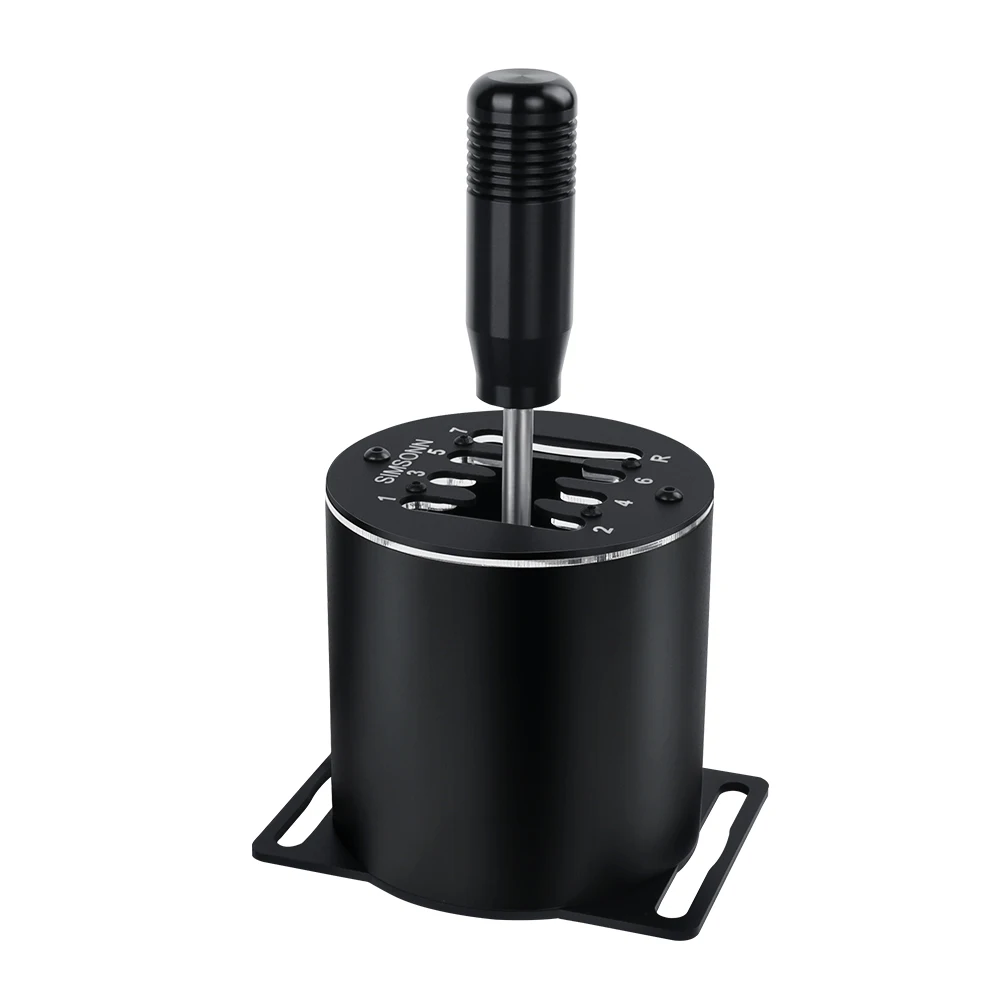 SIMSONN черный круглый дизайн последовательного переключения передач ПК гоночный sim