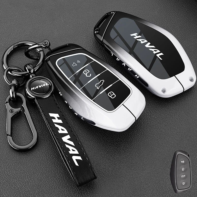 

Кожаный чехол для автомобильного ключа для Great Wall Haval H6 2024 H9 2024 H2 M6 Cool Dog Plus Owl Dragon MAX F7 F7X F7H H8 H3 Аксессуары
