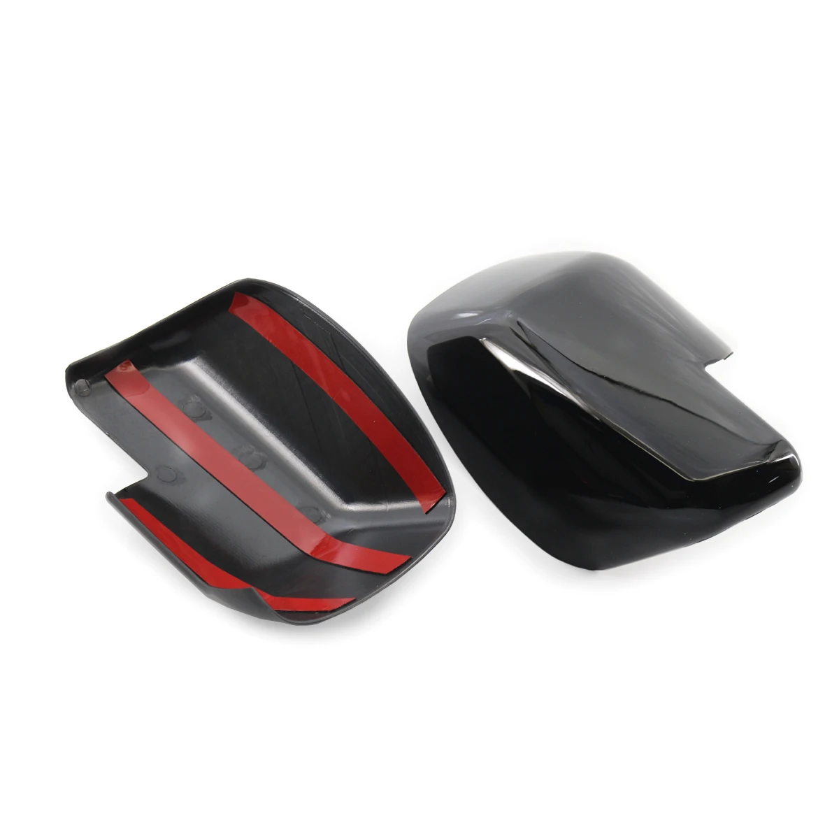 

2x Side Mirror Rear View Covers Cap Shell for Land Rover Discovery 3 2005-2009