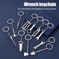 mini wrench keychain portable car metal adjustable universal spanner for bicycle motorcycle car repairing tools men special gift