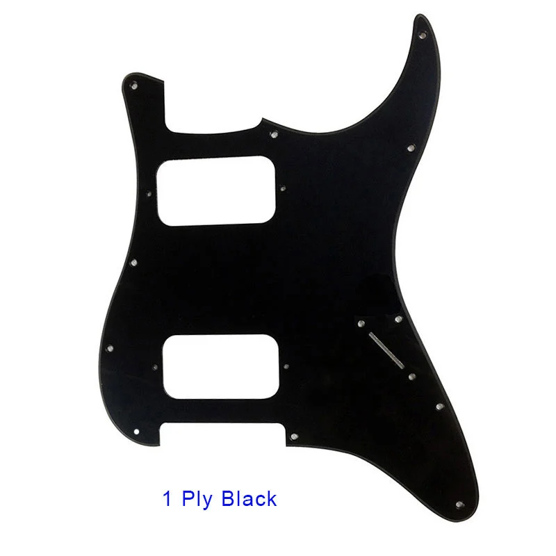 Enlarge 5pcs Custom Guitar Parts - For  72' 11 Screw Hole Standard St HH Humbuckers Guitar pickguard Scratch Plate