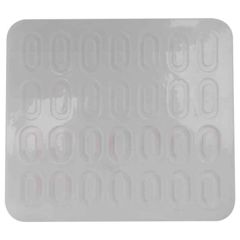 

Прямоугольная круглая силиконовая форма «сделай сам» для изготовления подвесок из искусственной смолы