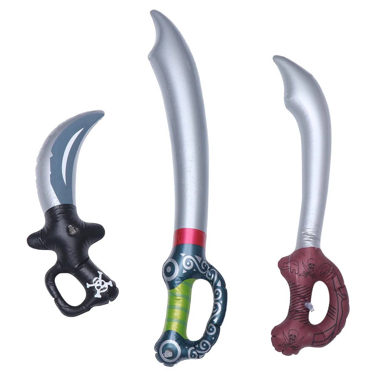 

6 Pcs Inflatable Sword Inflatable Toy Pirate Inflatable Sword Pirate Plaything Kid Toy for Indoor Party Outdoor