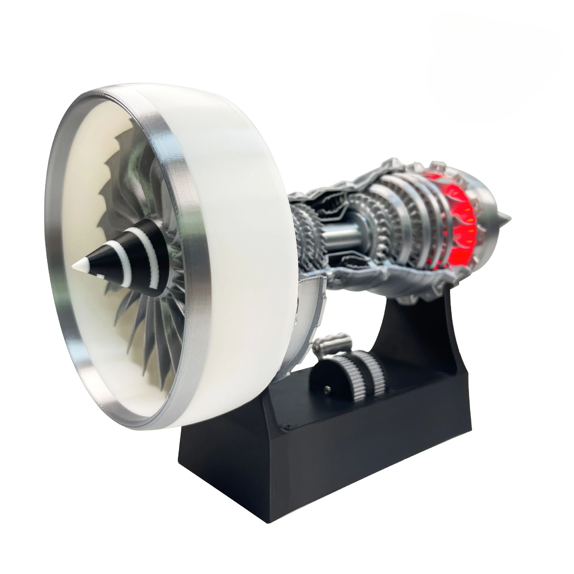 3D-печать имитационная модель двигателя самолета может запускать игрушечную