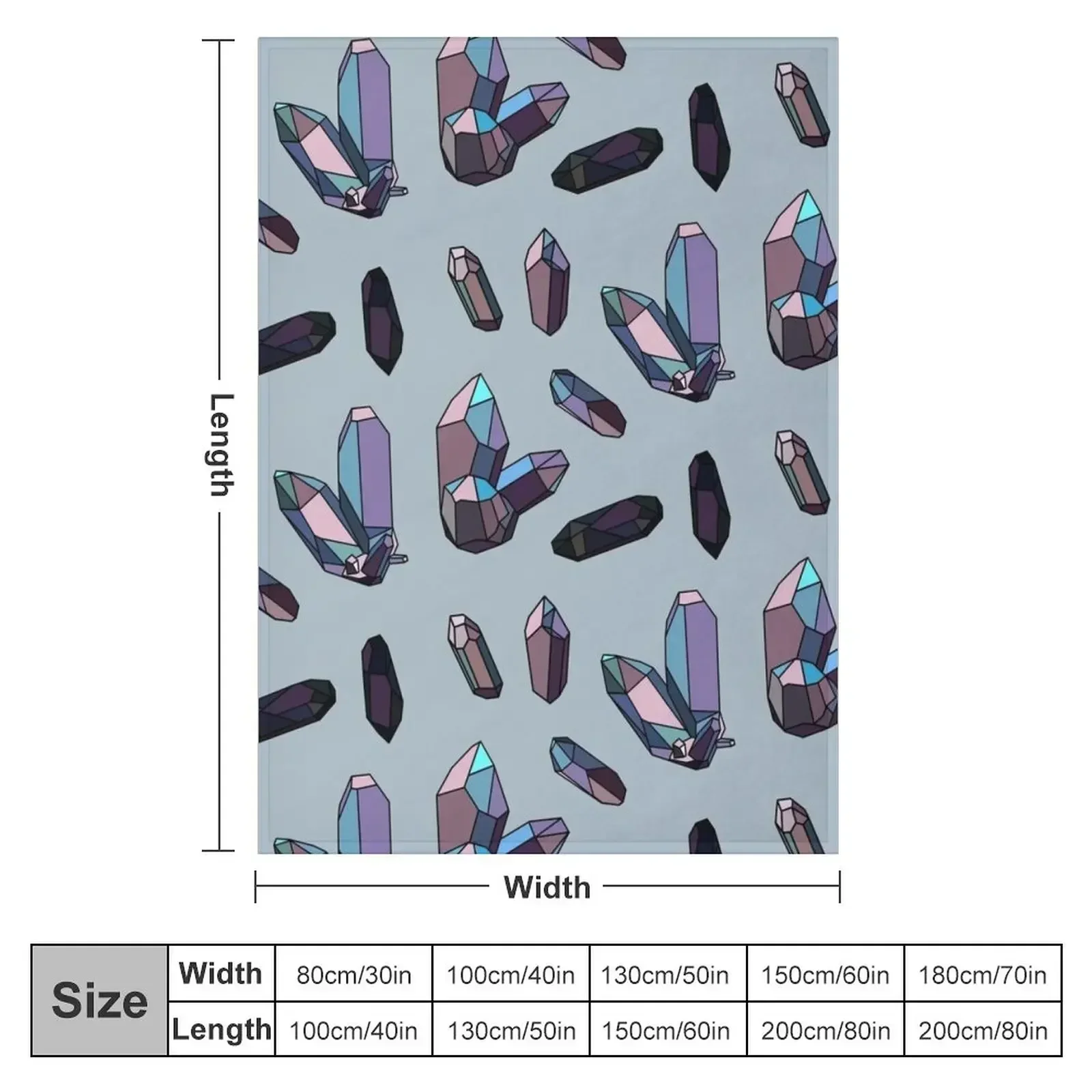 Одеяло Soul Gem Medley мягкое большое односпальное одеяло для дивана-кровати