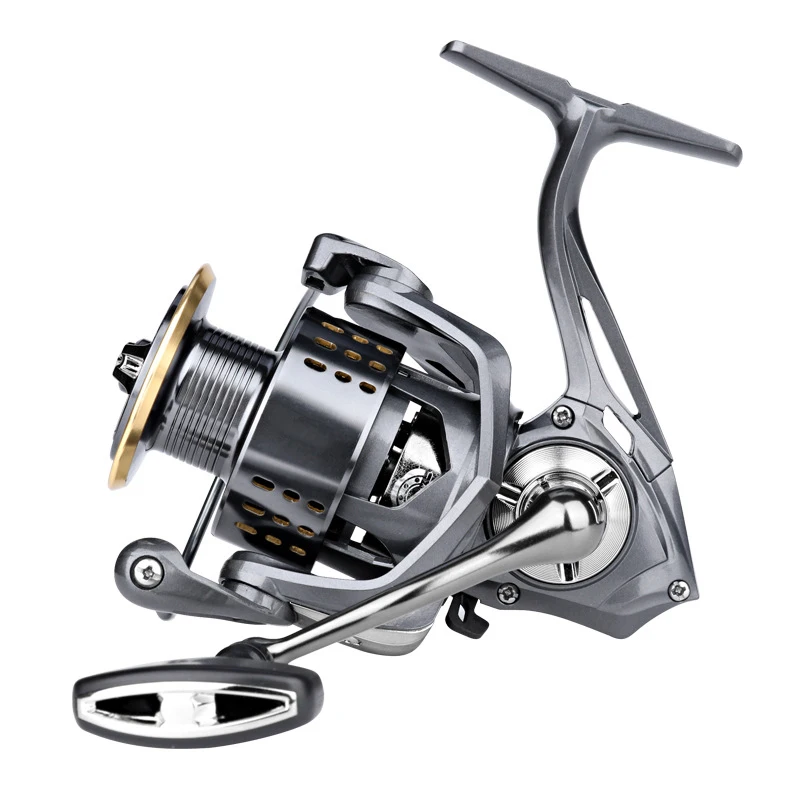 Spinning Fishing Reel Max Drag 15kg 5.2:1 Bait Surfcasting Sea Jigging Carp Reel Ultralight Reel Fishing Accessories On Sale