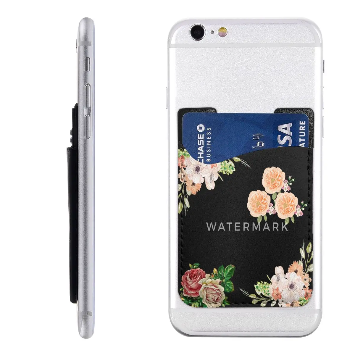 

Цветочный Рисунок, красочная карта стандарта Ретро, легко носить с собой, прилипает к телефону, настраиваемый