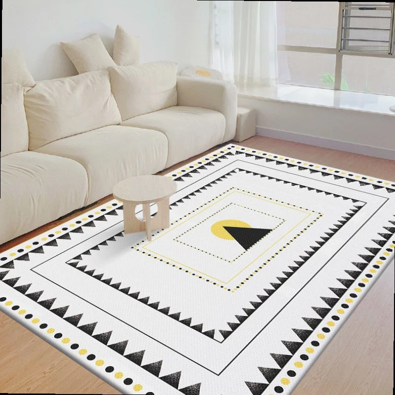 

Rushed Nordic Style Carpet For Bed Room Decoration Teenager Rugs Non-slip Area Rug Decor For Mat Room Table Home Carpets