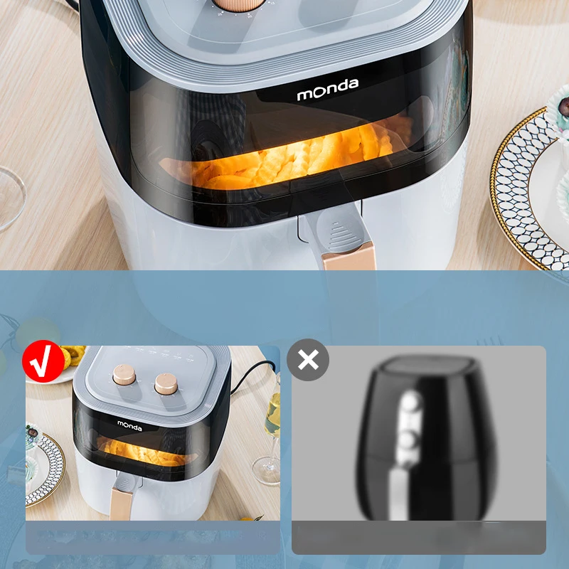 Фритюрница на 5 л электрическая фритюрница духовая безмасляная плита с сенсорным