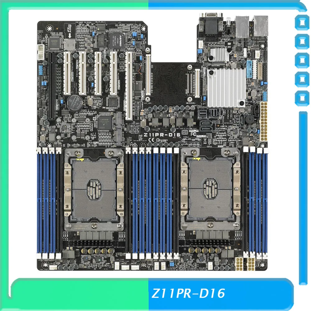 Server Motherboard For ASUS IPMI 16DIMM 3647 Z11PR-D16 Fully Tested Good Quality Server Motherboard For ASUS IPMI 16DIMM 3647 Z11PR-D16 Fully Tested Good Quality