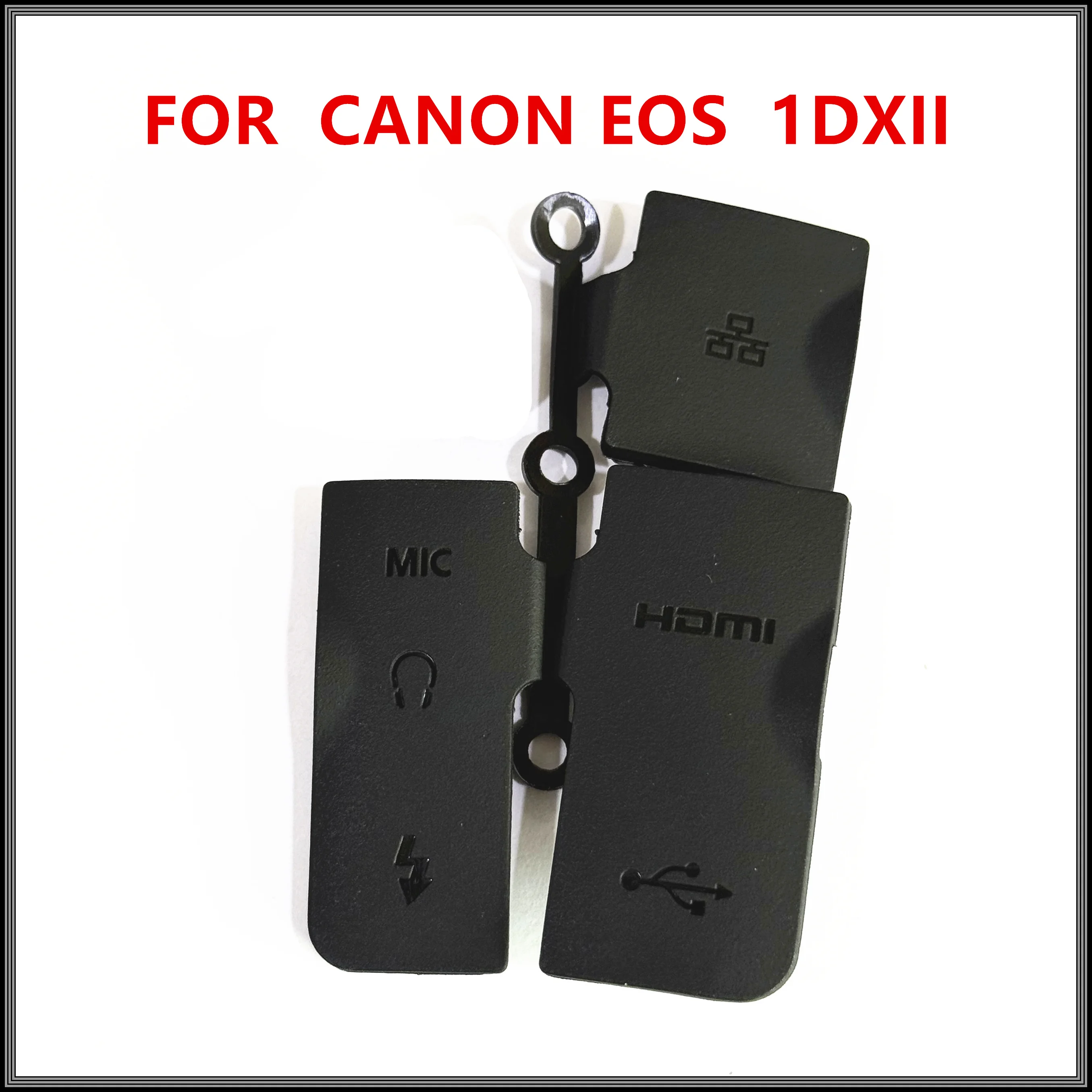 Фото Новый чехол для Canon EOS 1DX 1DX2 1DXII 1DX Mark ii USB, резиновая крышка MIC HDMI, чехол, детали камеры №3