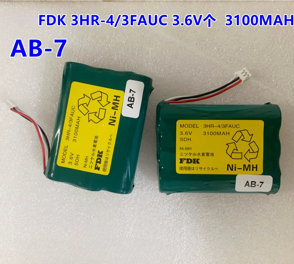Оригинальная аккумуляторная батарея FDK 3HR-4/3FAUC 3 6 В 3HR-AAC IAI AB-7