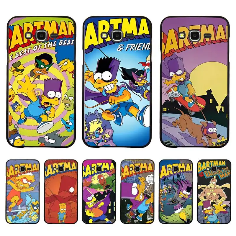 

Disney The Simpsons Phone Case for Samsung J8 J7 Core Dou J6 J4 plus J5 J2 Prime A21 A10s A8 A02 cover