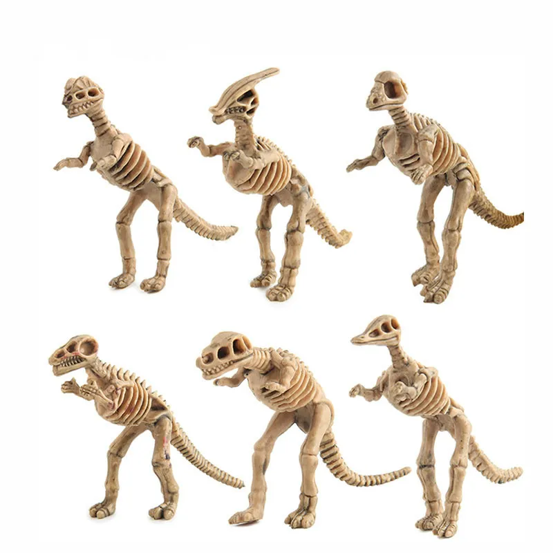 

Dinosaur Skeleton Archaeological Excavation Jurassic World Toys for Children Fossils Assorted Bones Figures Kids Christmas Gift