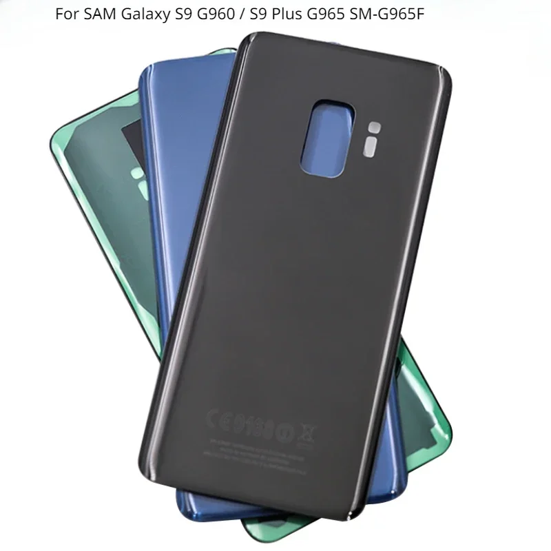 Для Samsung Galaxy S9 g960/S9 Plus g965 SM-G965F задняя крышка аккумулятора стеклянная панель корпус