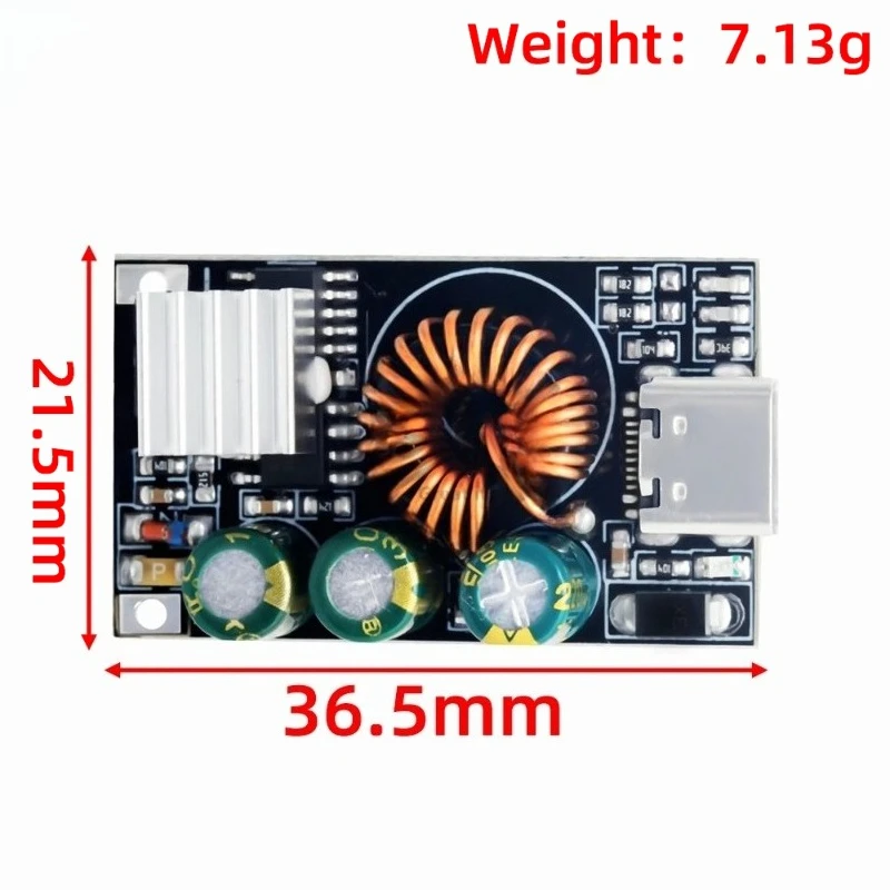 Фото PD3.0/PPS/QC4.0DIY Быстрое зарядное устройство DC 10-30В 30Вт, понижающий модуль для экстренной зарядки мобильного телефона №2