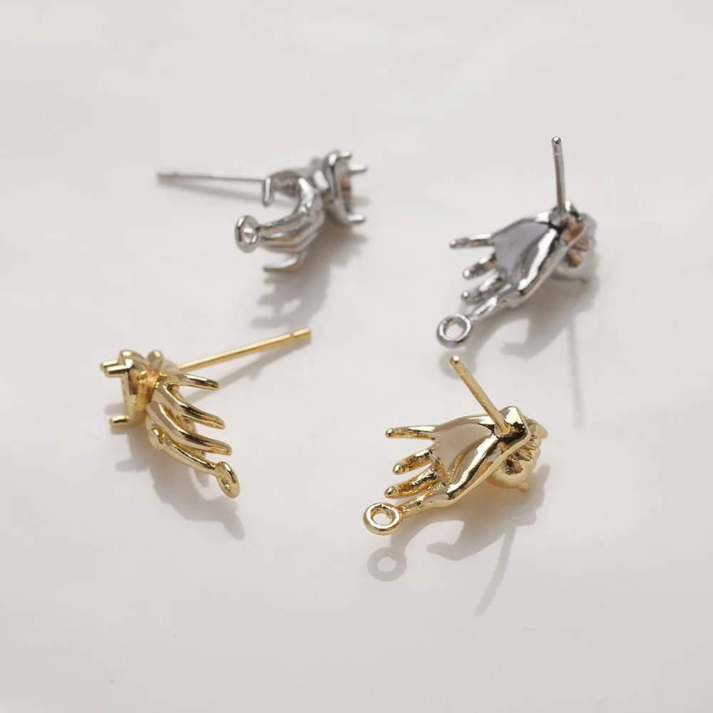4 шт 14K позолоченные латунные специальные деликатные серьги-гвоздики для ушей аксессуары для рукоделия латунные материалы для изготовления ювелирных изделий 4 шт 14K позолоченные латунные специальные деликатные серьги-гвоздики для ушей аксессуары для рукоделия латунные материалы для изготовления ювелирных изделий