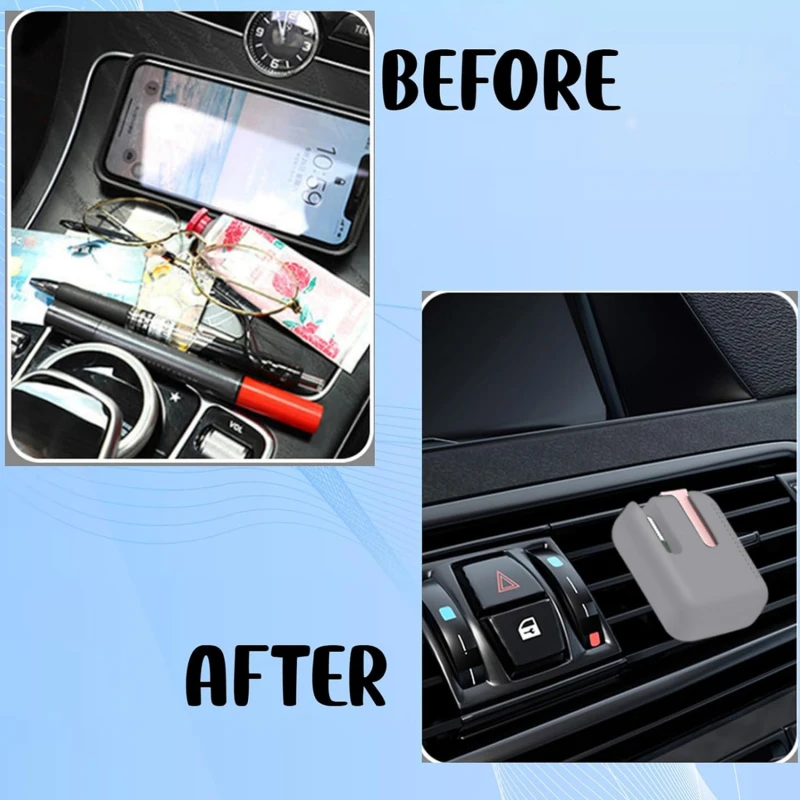 Бальзам для губ силиконовый держатель автомобильного дефлектора Женские