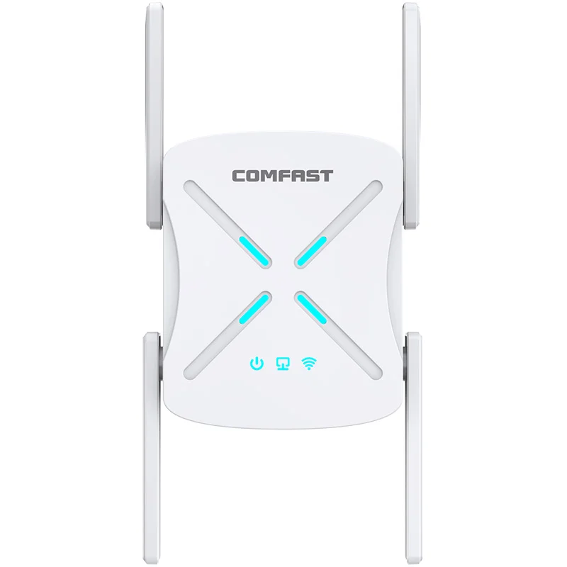comfast CF-XR182 AX1800 WiFi6 Wireless repeater dual-band ulrta speed for gaming Tri-Core Gigabit Port 4 Antennas AP/Router mesh