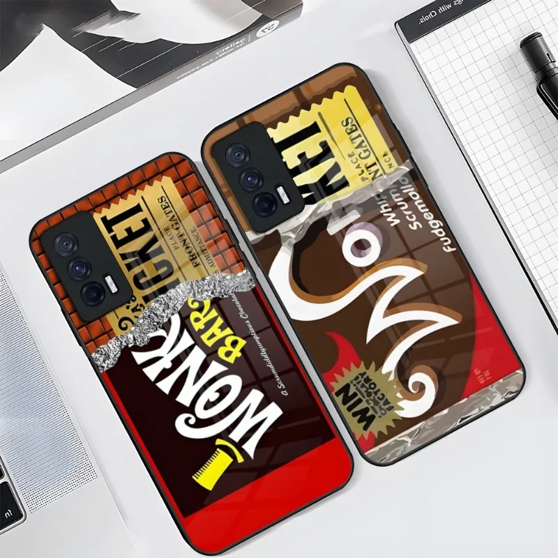 Чехол WONKA BAR с золотым билетом для телефона Huawei P 50pro 40 P9 Smart 2022 2021 P Plus 30 20 10 9 Pro Plus Z, закаленное стекло