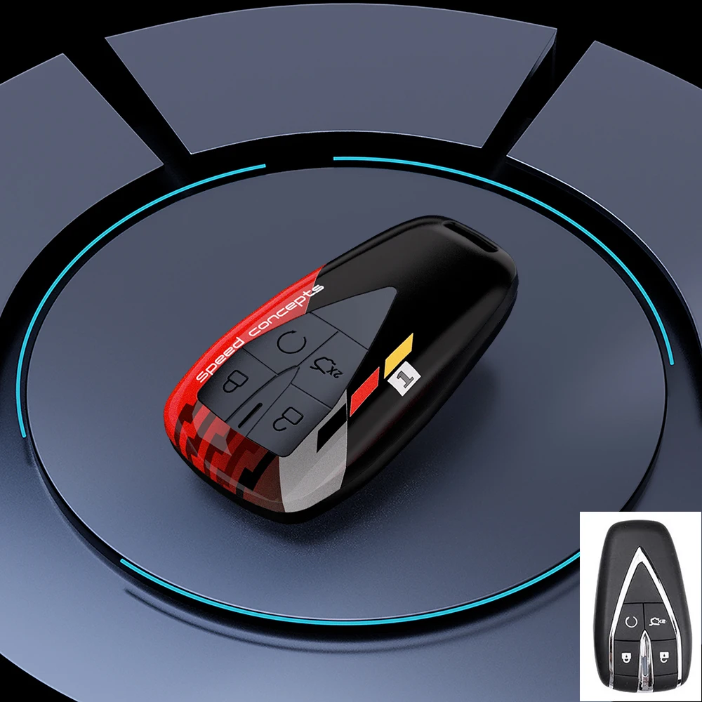 

Чехол для автомобильного ключа в виде граффити для Changan CS35PLUS CS35 Plus CS55 PLUS CS75 PLUS Eado чехол UNI K Oushang X5 X7 EV 2019-2022