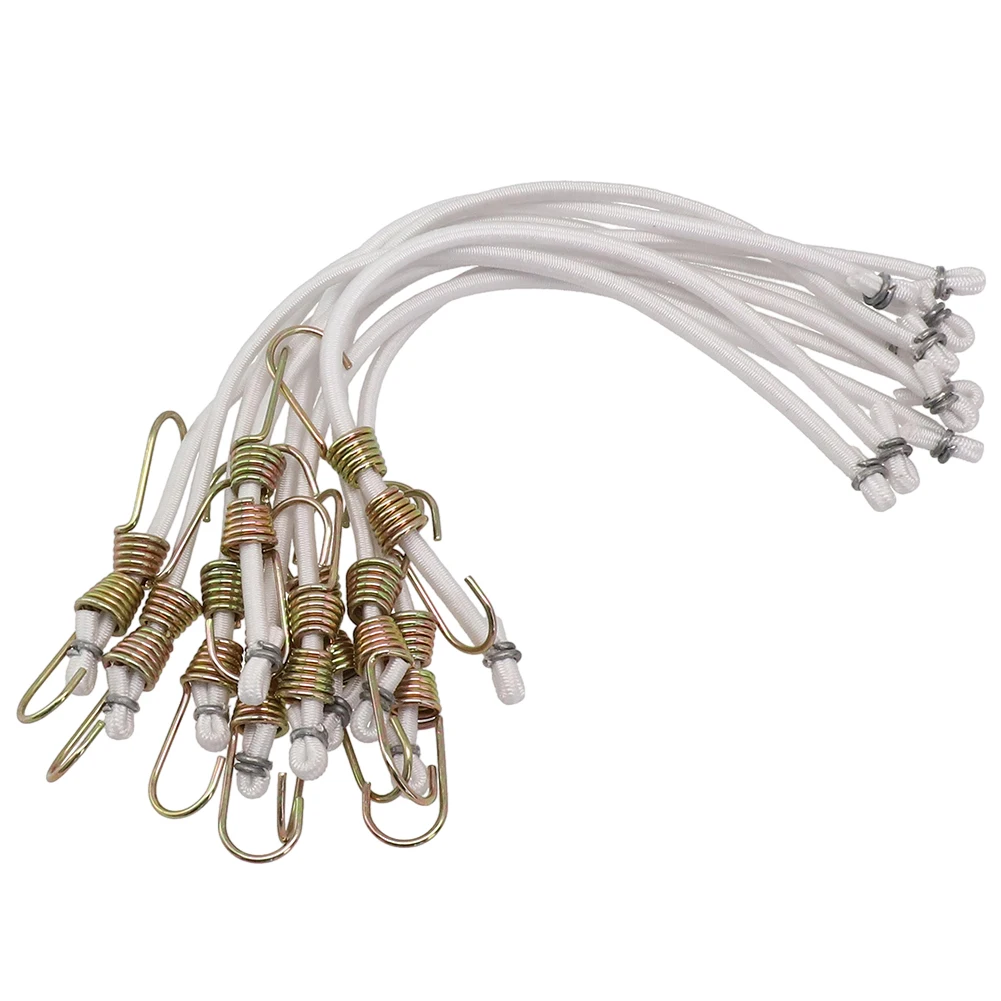 30 см сверхмощный эластичный банджи-амортизирующий шнур пластиковый крючок