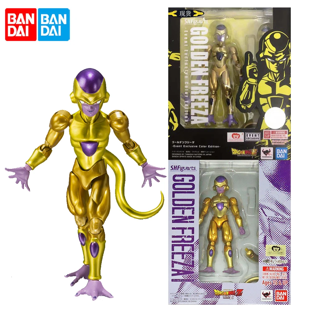 

Bandai Драконий жемчуг Z Супер сайян Золотой Фриза экшн ПВХ Коллекционная модель игрушки Аниме Фигурки игрушки Детские подарки на день рождени...