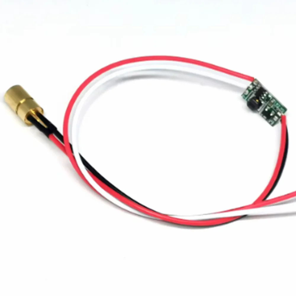 515 нм 520 10 МВт зеленый лазерный модуль точечное пятно с отверстием 6*10 5 мм мини-тип