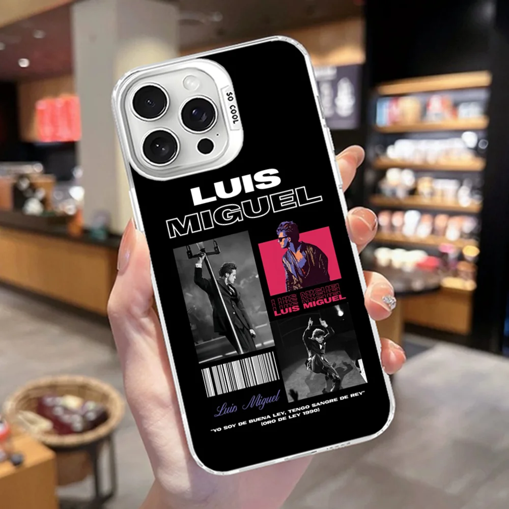 Чехол для телефона L-Luis M-Miguel Singer iPhone 16 15 14 13 12 11 Pro Max X XR XSMAX 8 7 Plus матовая
