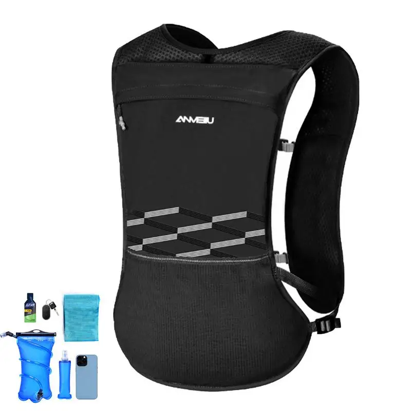 

Hydration Running Vest 5L Hydration Pack / Running Vest Outdoors Running Race Cycling Hiking Hydration Vest With 2L Leakproof