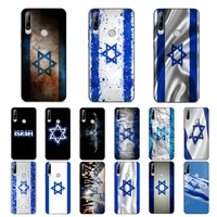 yndfcnb israel flag country banners israeli phone case for huawei y 6 9 7 5 8s prime 2019 2018 enjoy 7 plus
