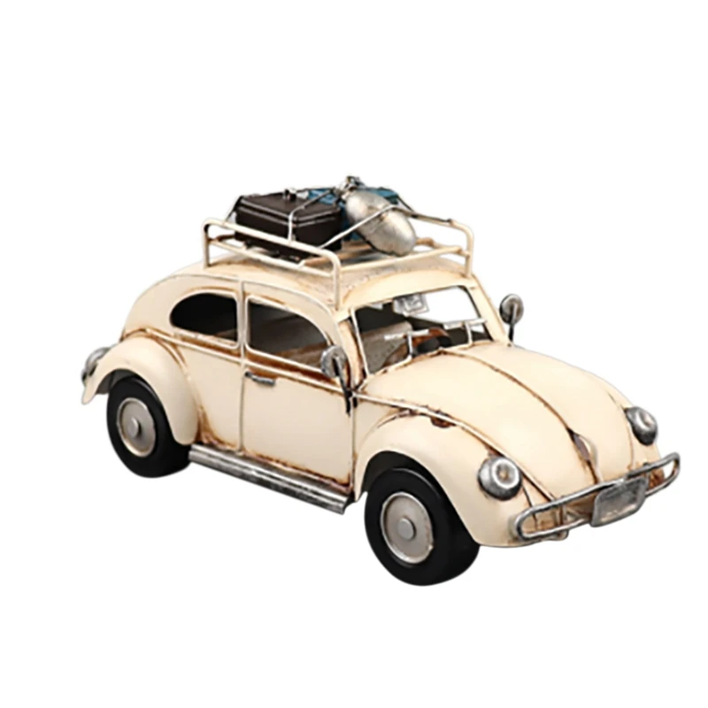

Beetle Touring Car Model Retro Tin Craft Window Cabinet Collectible Ornament perfect Birthday Surprise for Boyfriend
